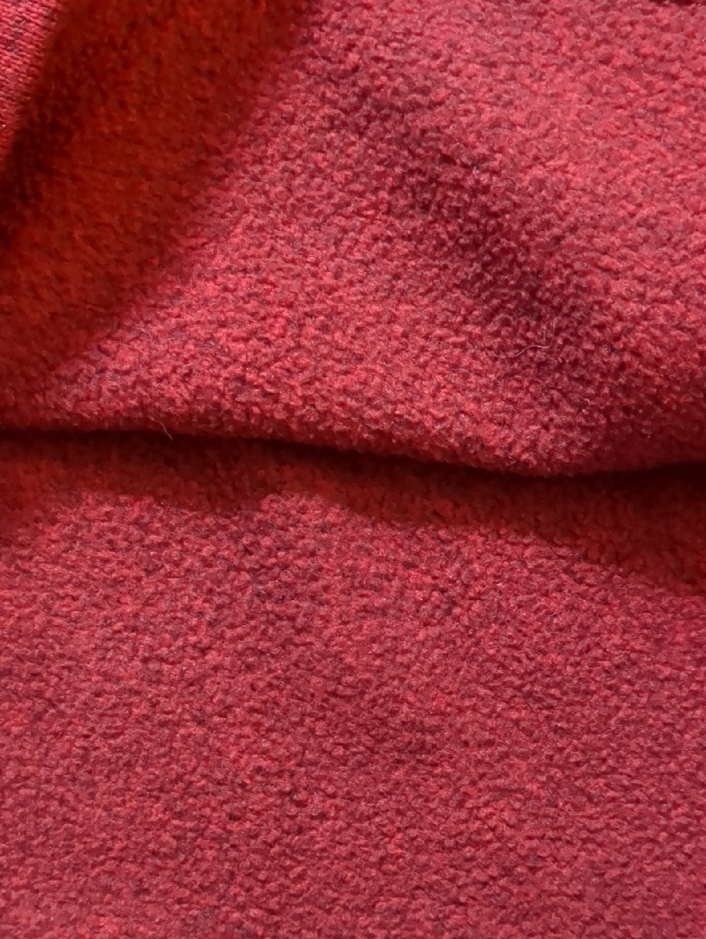MENS WRANGLER AUTHENTICS 1/4 ZIP SWEATER PULLOVER (HEATHER RED) SIZE L - Picture 5 of 8